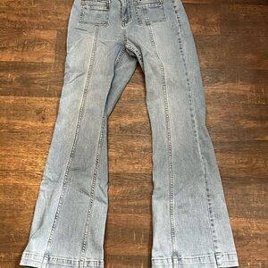 Shyanne Light Blue Flare Jeans